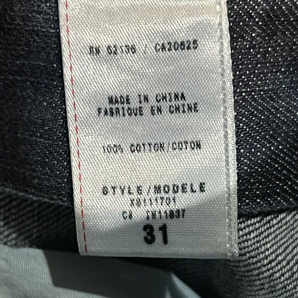 Guess Jeans (Rn62136) Original Stretch Boot Cut Women's 31x27 Raw Hem - Picture 5 of 5